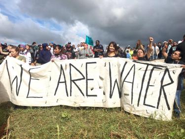 Sacred Stone Camp We Are Water