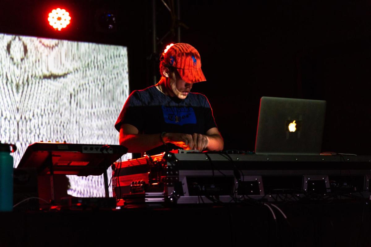 picture of someone DJing