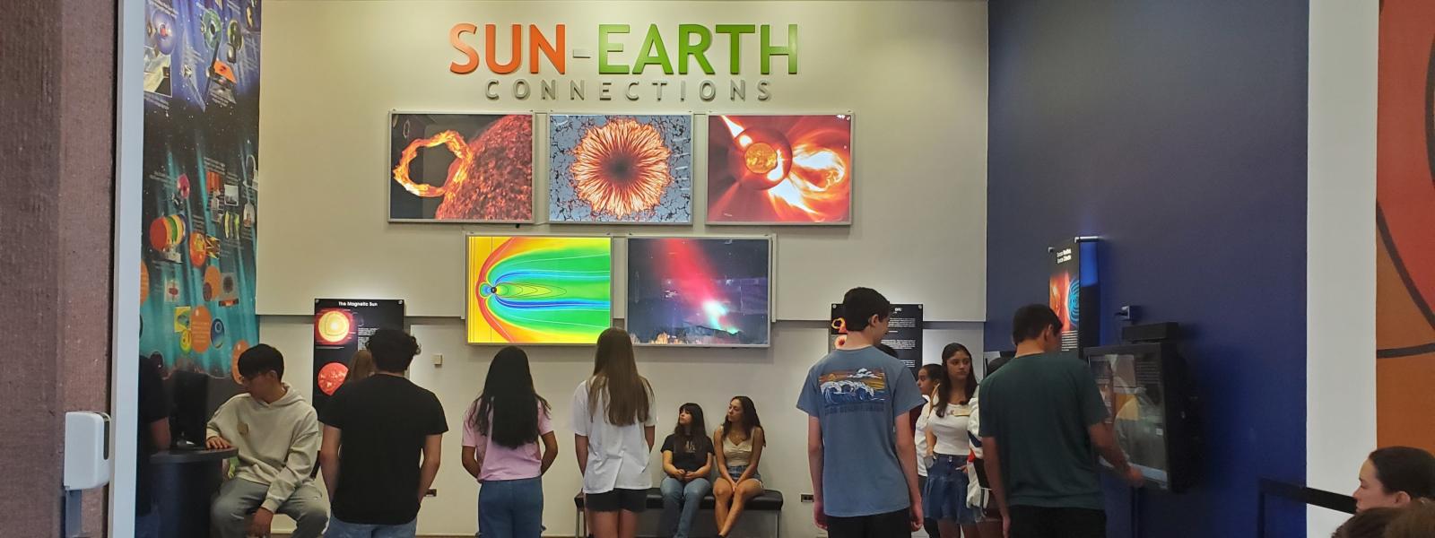 a group of teens at UCAR