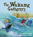 wakame gatherers book cover with kids playing the the river