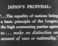 japan's proposal for relationship with the U.S. 1905-33