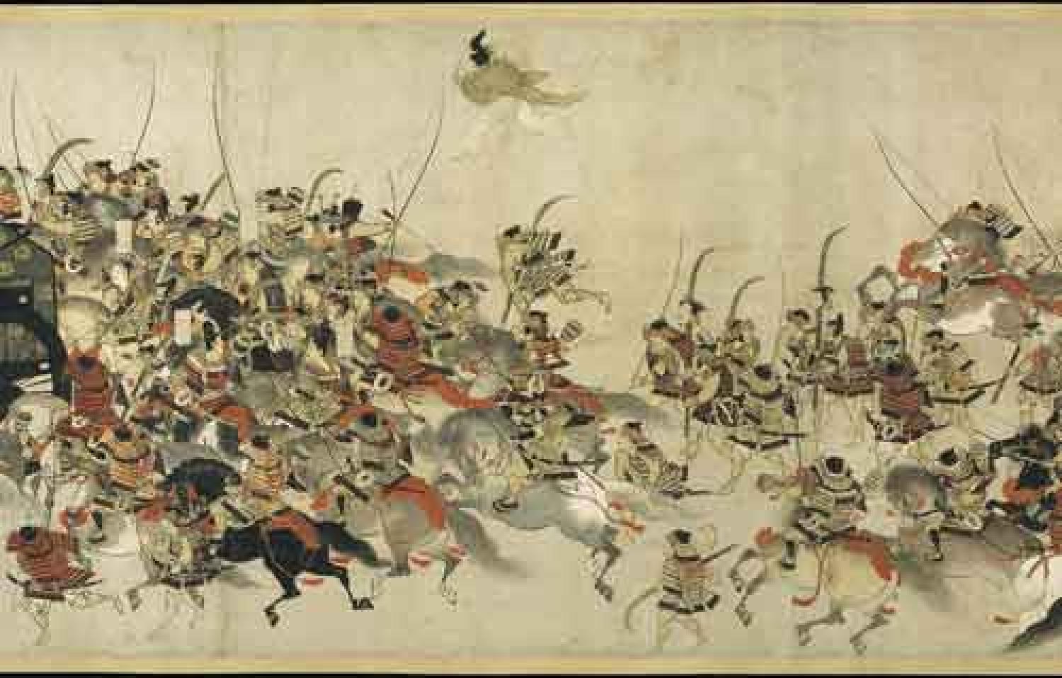 Night Attack on the Sanjō Palace, from the Illustrated Scrolls of the Events of the Heiji Era