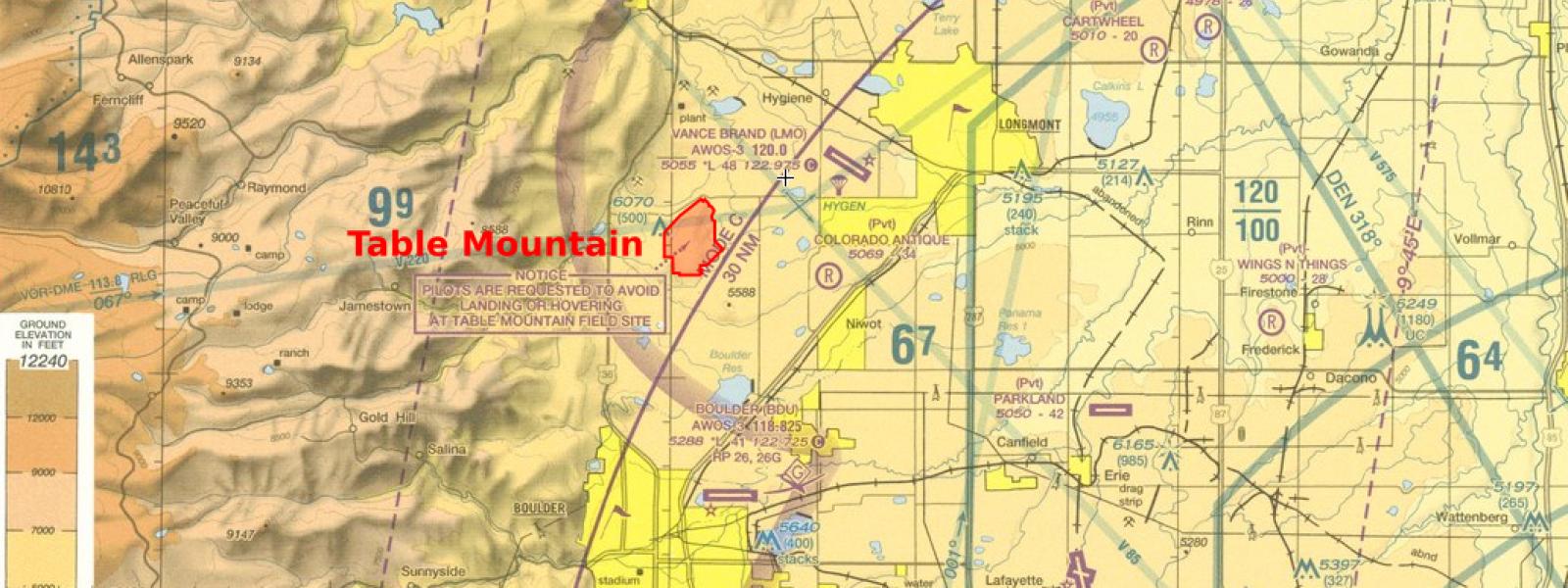 Table Mountain Sectional