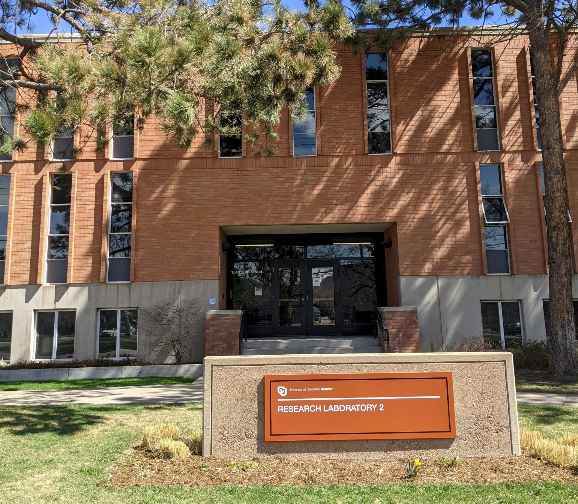 Research Lab 2 front of building
