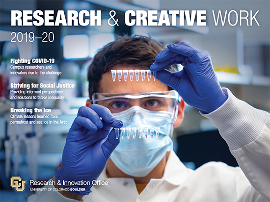 Research & Creative Work 2019-20 report cover