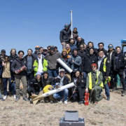 CU Boulder students launch hybrid rocket