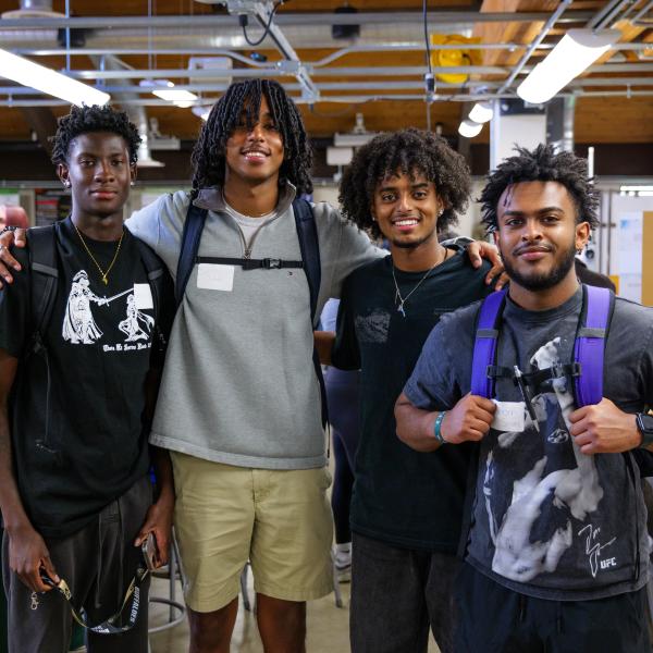 friends at symposium