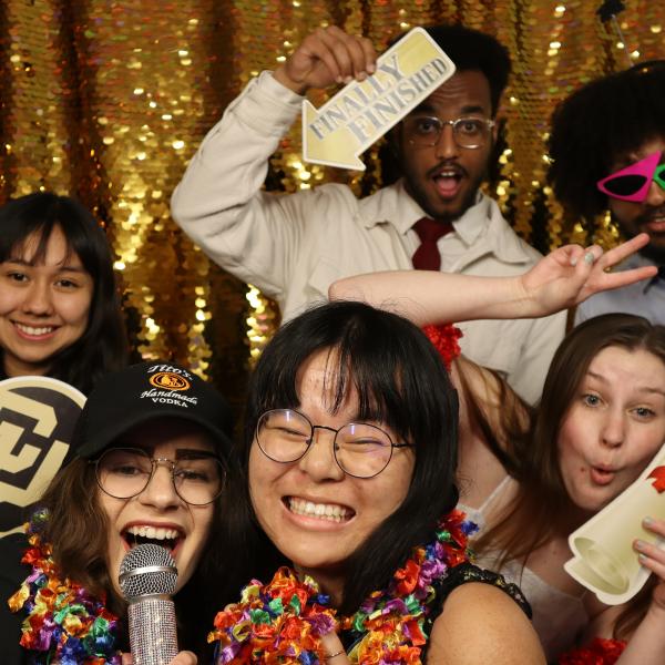 celebrating graduation