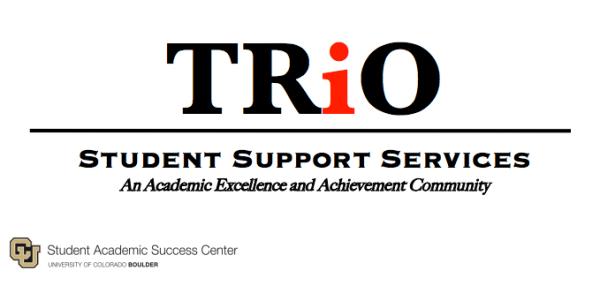 TRiO SSS logo - An Academic Excellence and Achievement Community