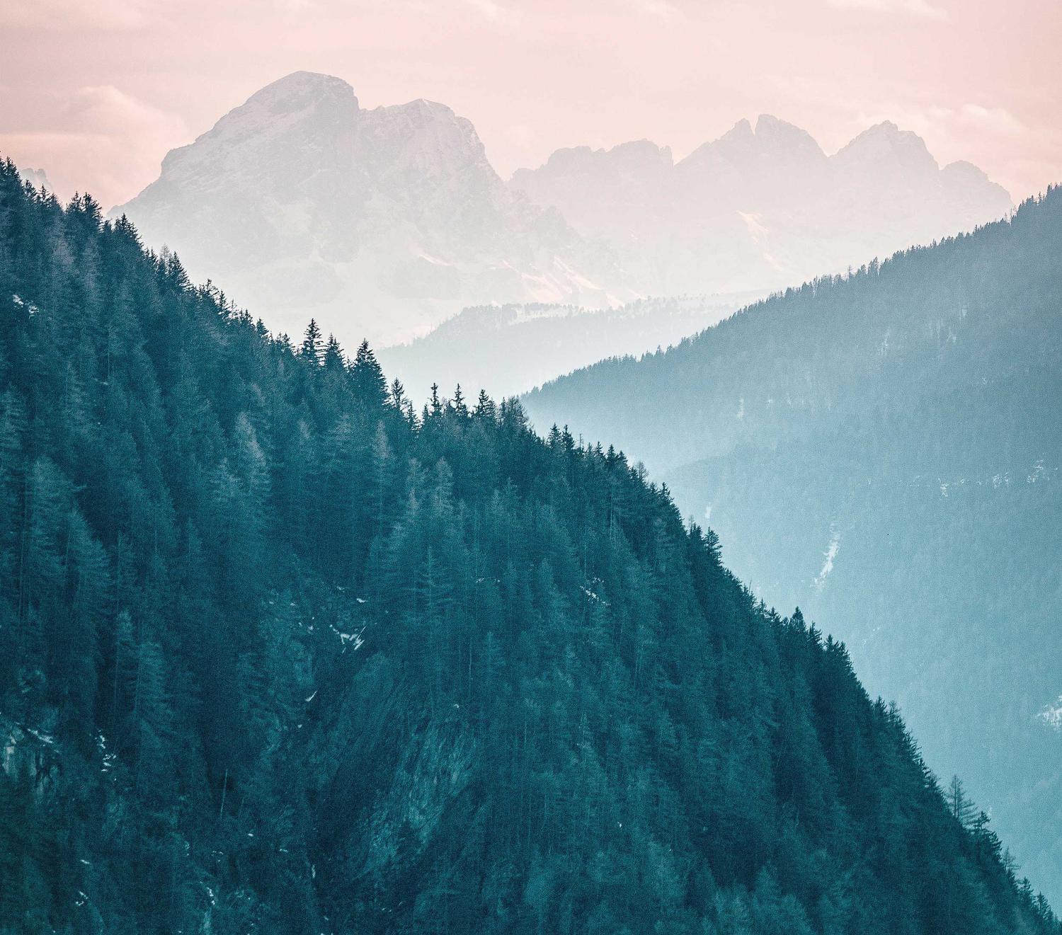 Mountain peaks
