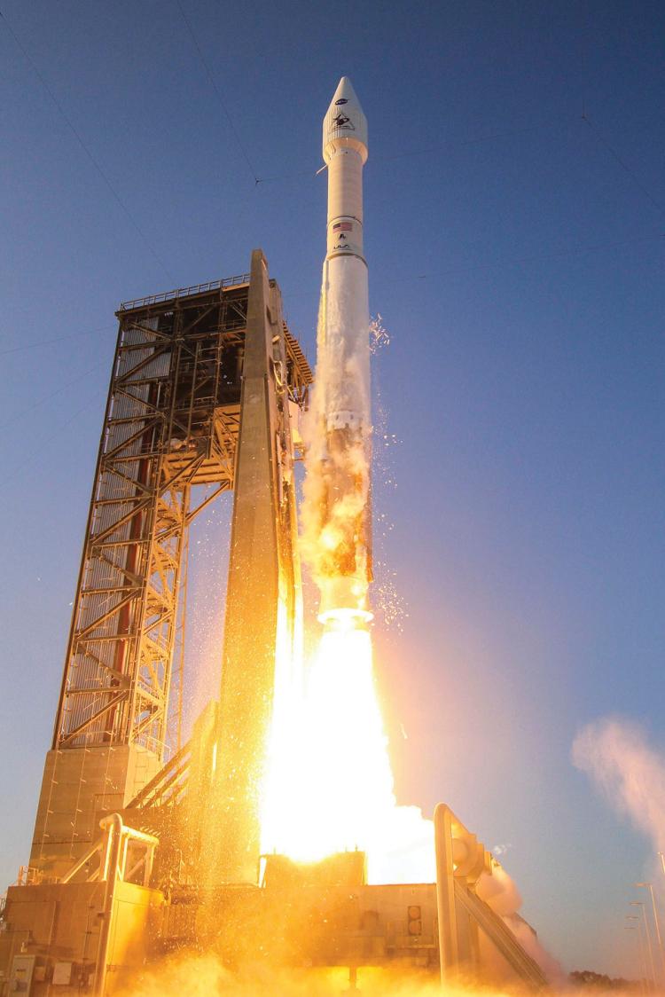OSIRIS rocket liftoff