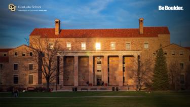 West-facing entrance of Norlin Library