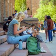 First day of fall classes at CU Boulder