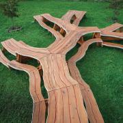 Tree-inspired picnic table