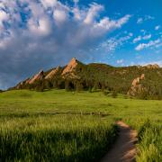 Chautauqua Park in Boulder, Colorado, USA