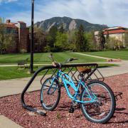 Bike, flatirons & campus