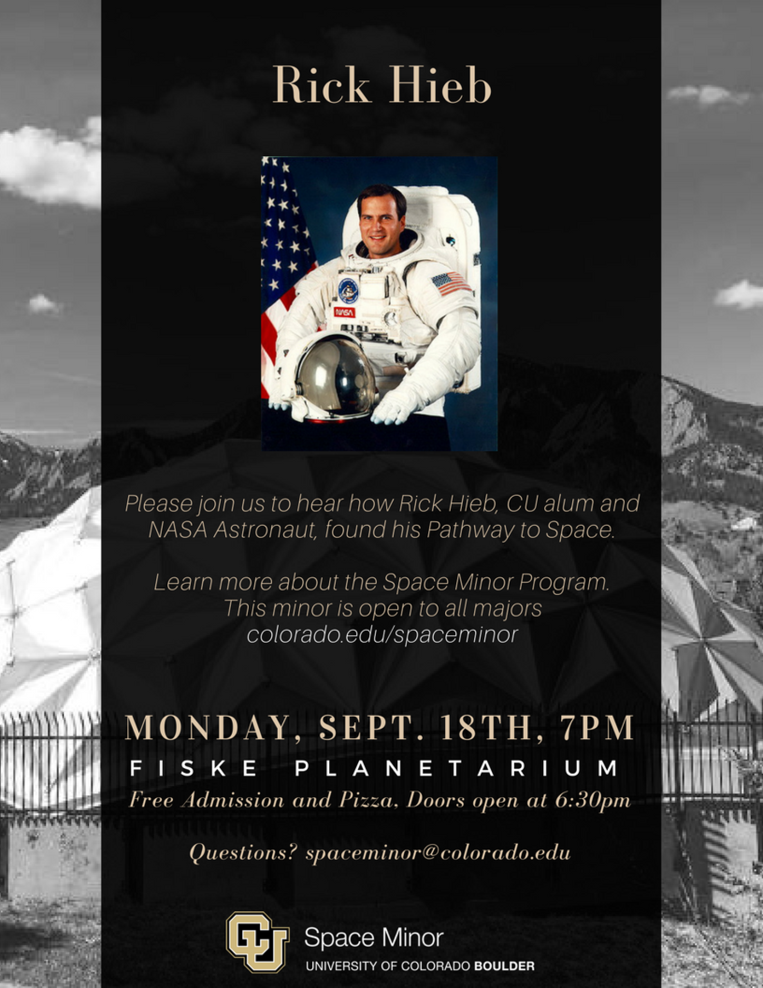 Rick Hieb Event Flier