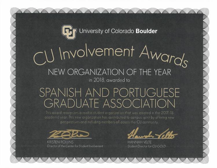 Cu involvement award