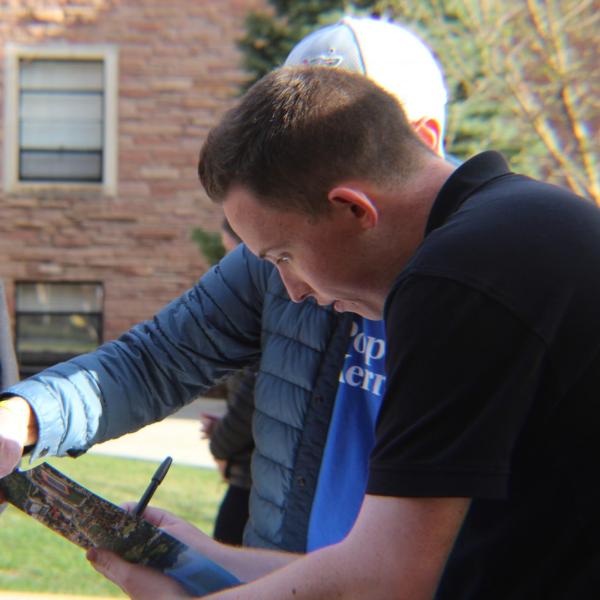 Ambassadors at Admitted Student Day 2019