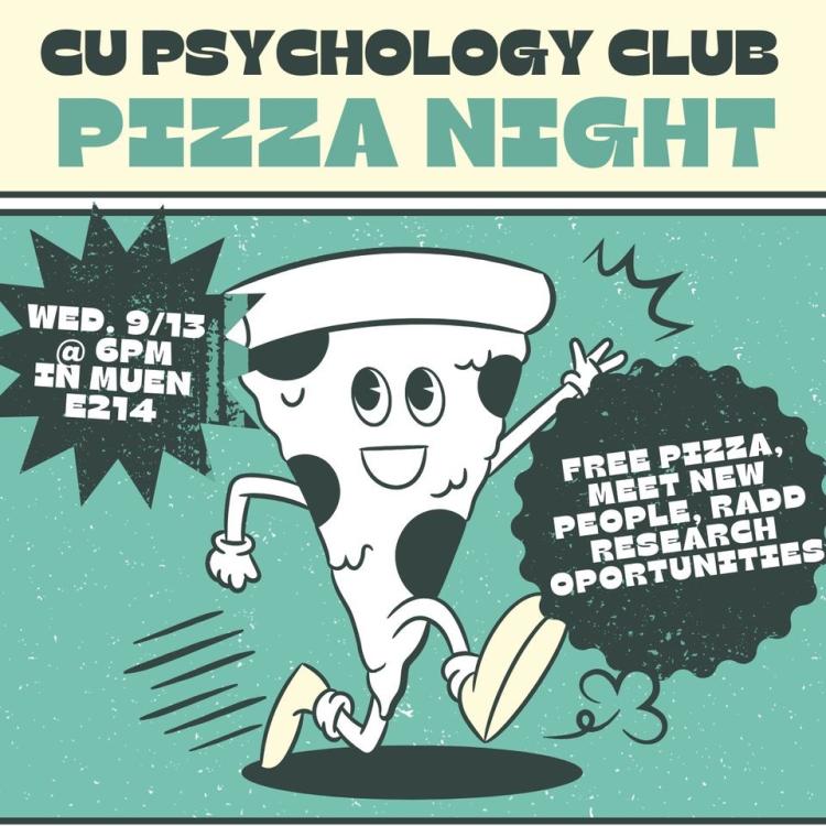 Pizza night flyer