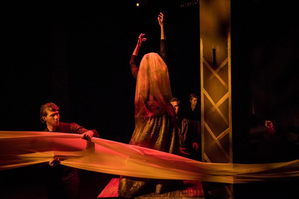 Students performing Great Expectations