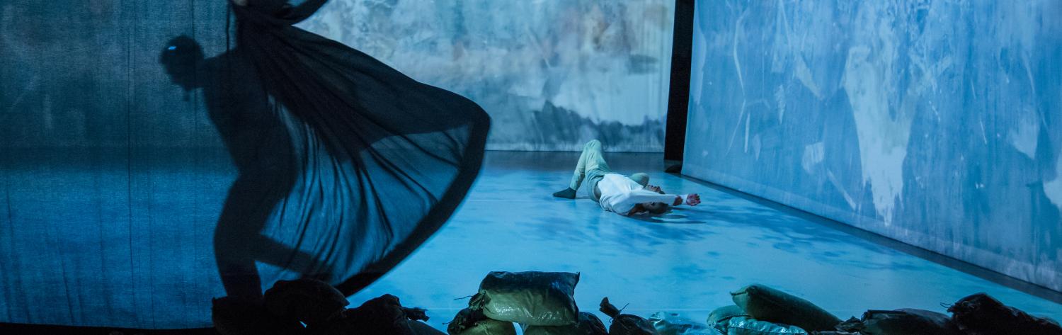 Dance performance in progress