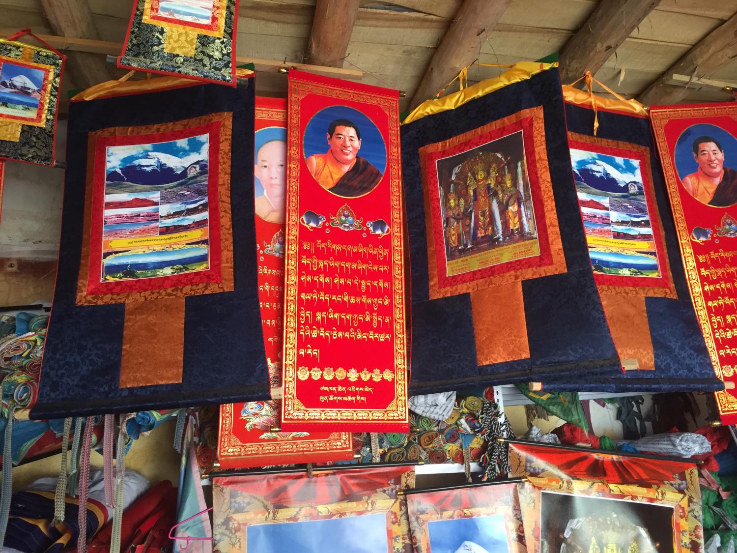 Khenpo Jigphun thangka in Purang