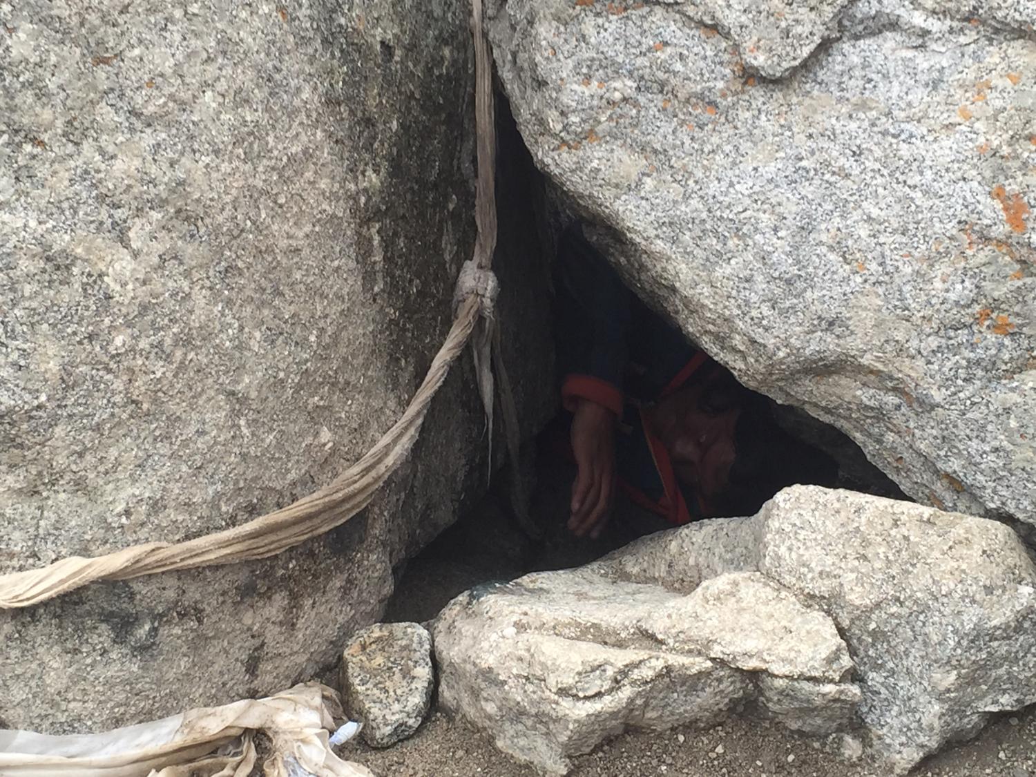 pilgrim stuck in dikpa karnak
