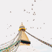 Bodhnath Stupa, photo by Emory Hall