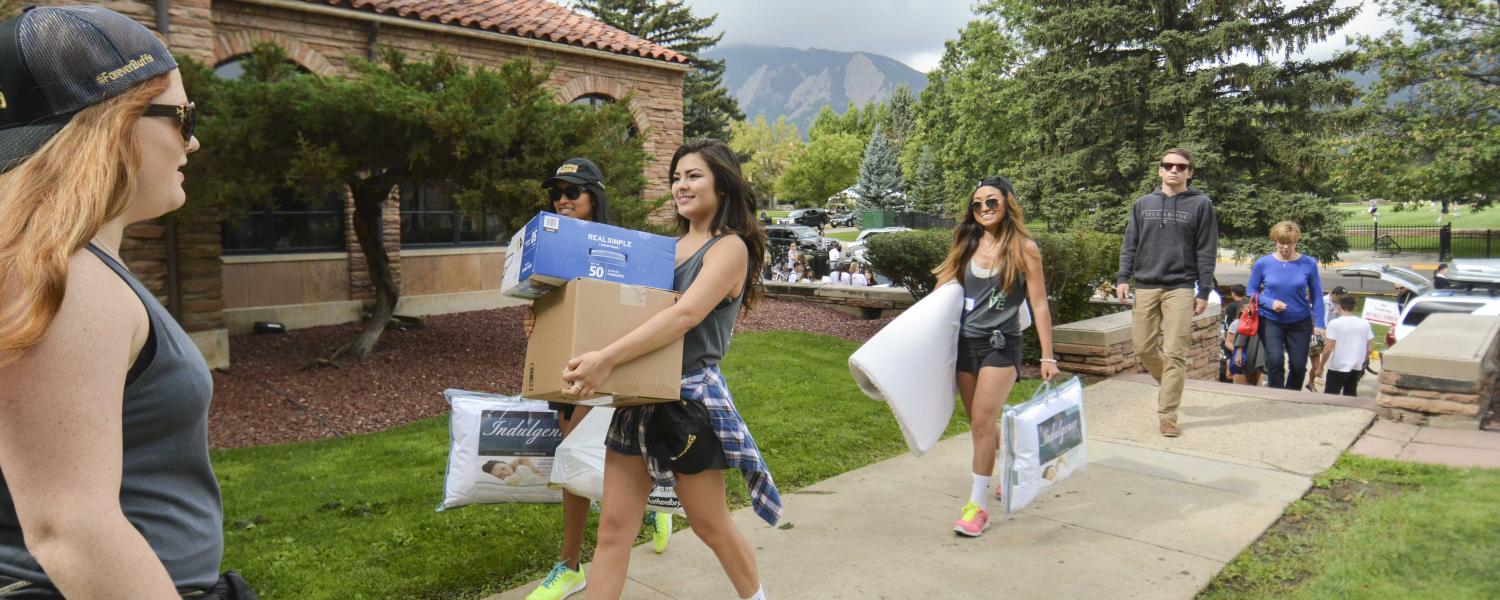 Campus abuzz with movein and Fall activities CU Boulder