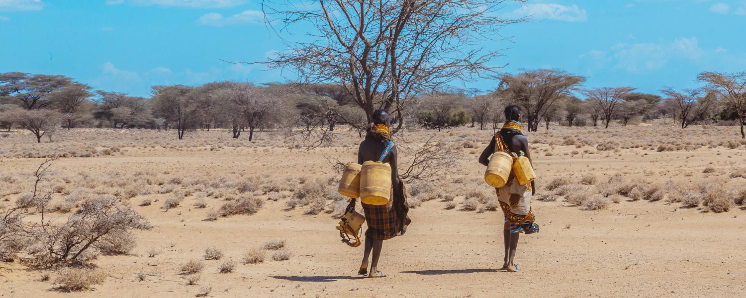 Water collection in Turkana, Kenya