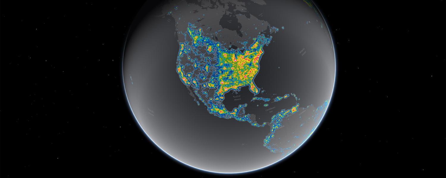 earth pollution from space