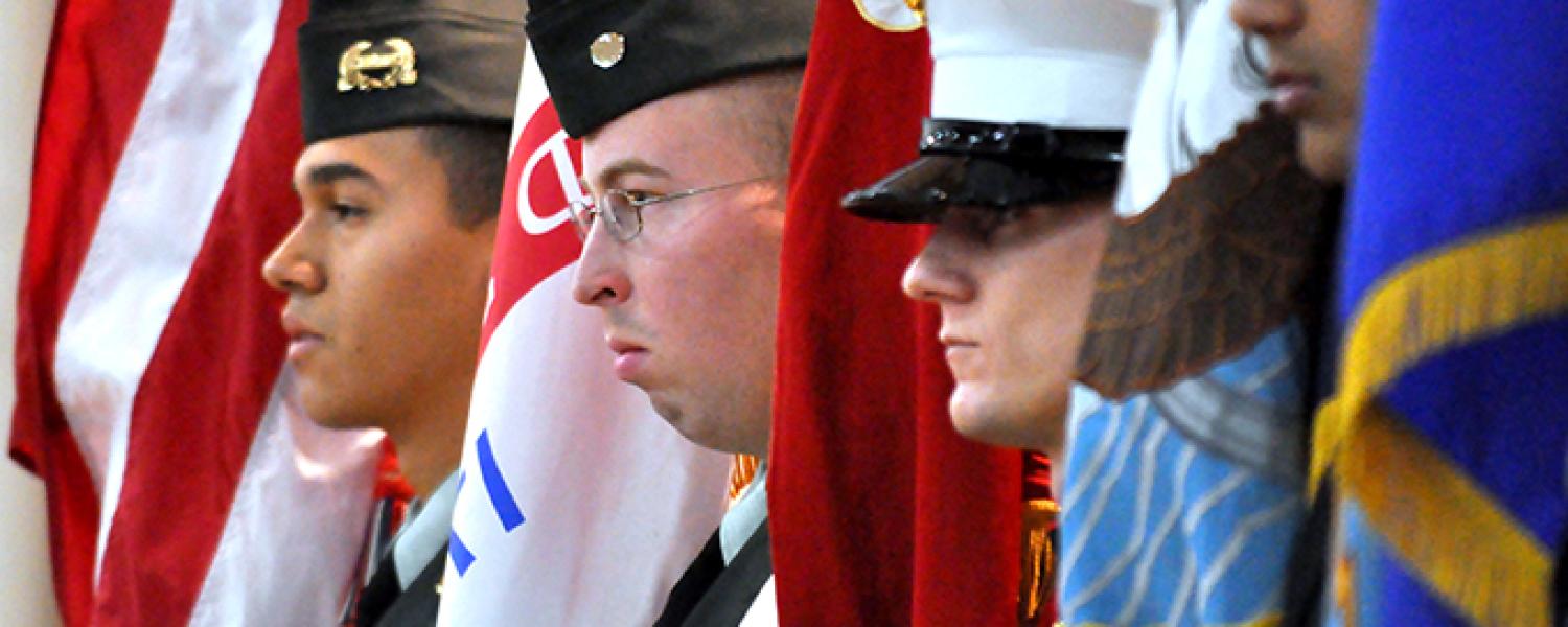 Veterans Day ceremony