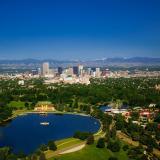 Aerial photo of Denver