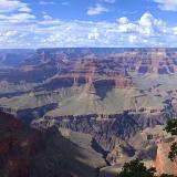 A panorama of the Grand Canyon