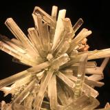 A gypsum crystal