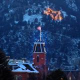 The Holiday Star and Old Main
