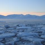 Sea ice near Svalbard