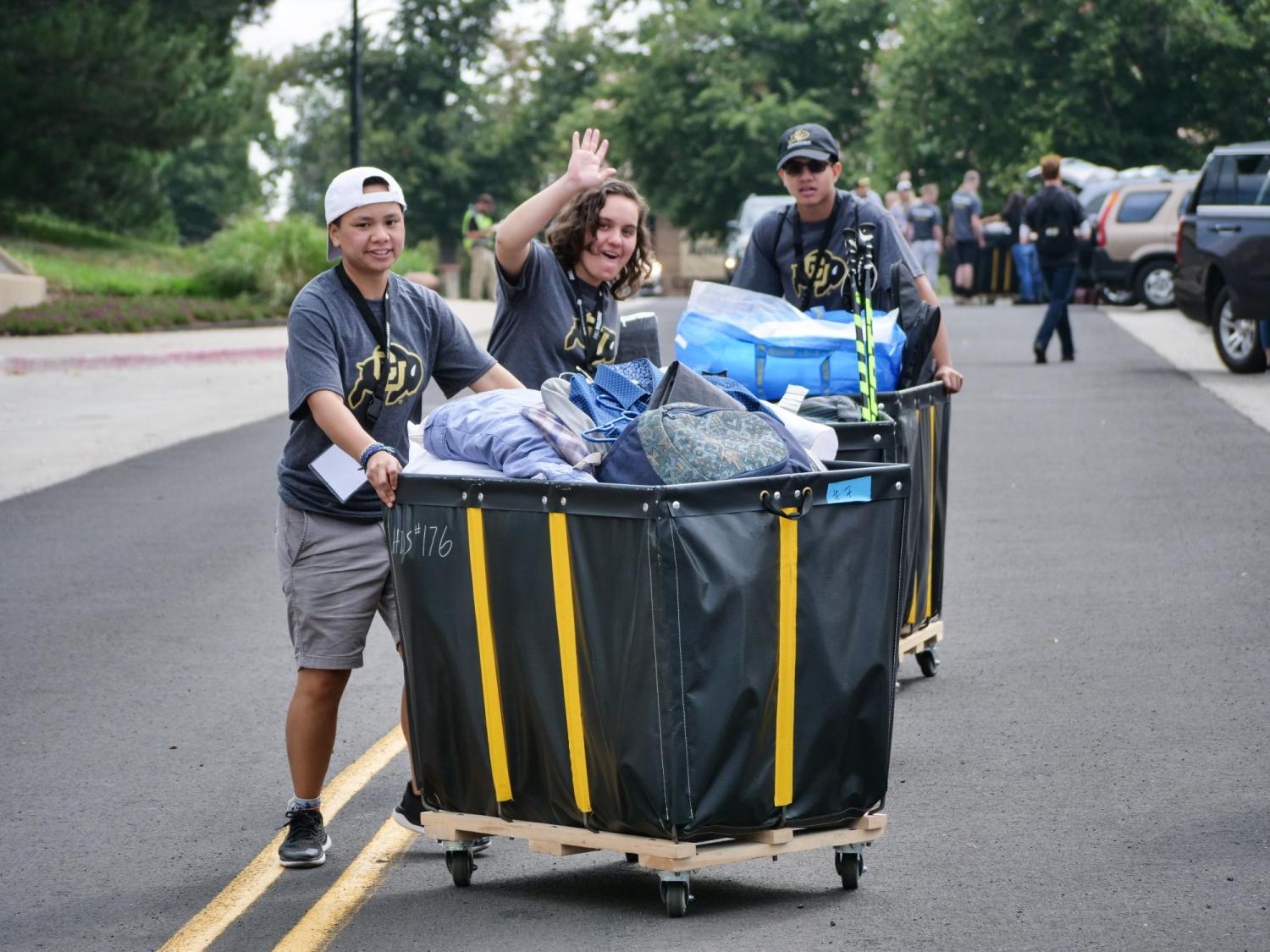Photos, video Class of 2022 moved in, given a Buff CU