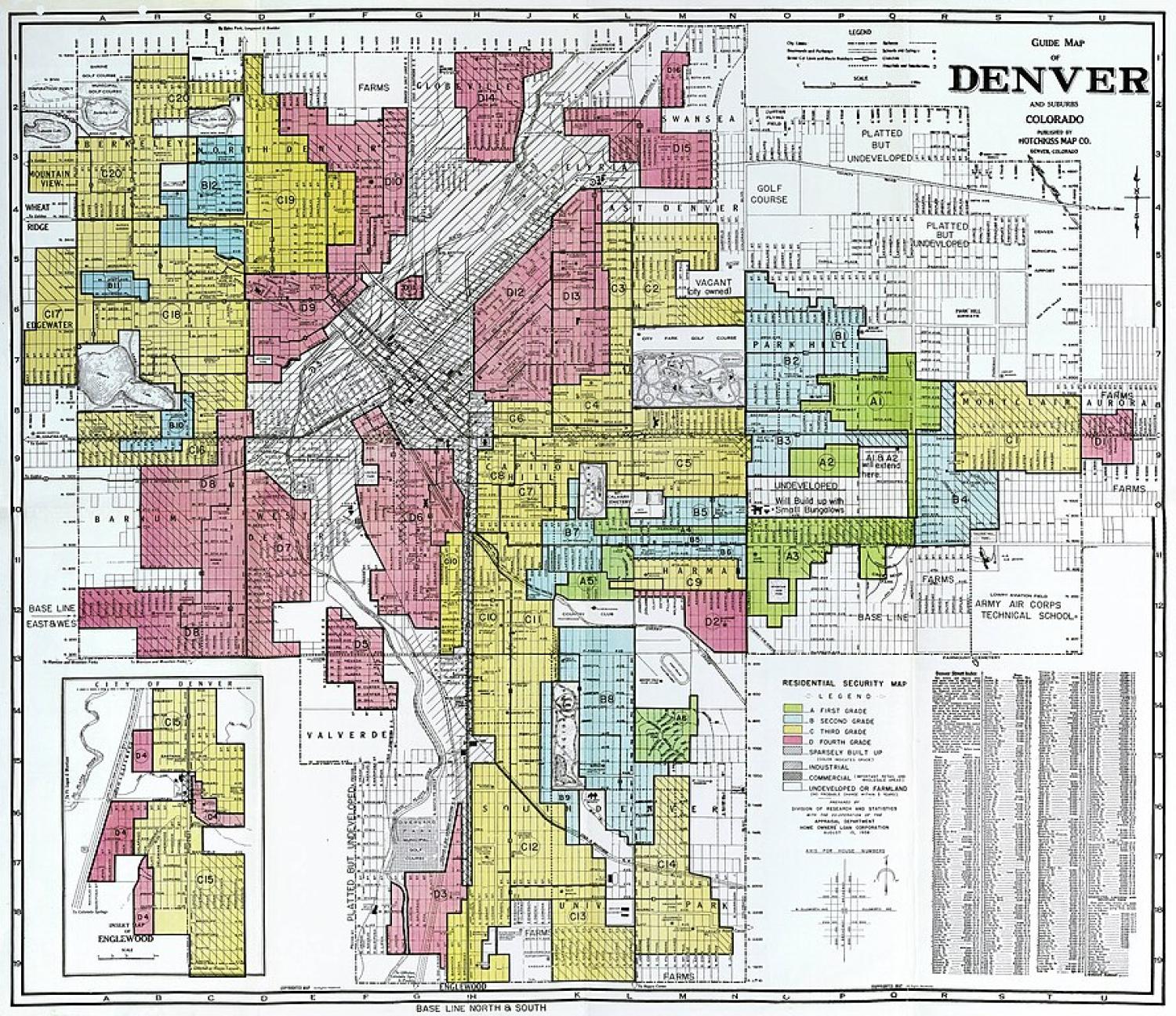 Denver redlining map