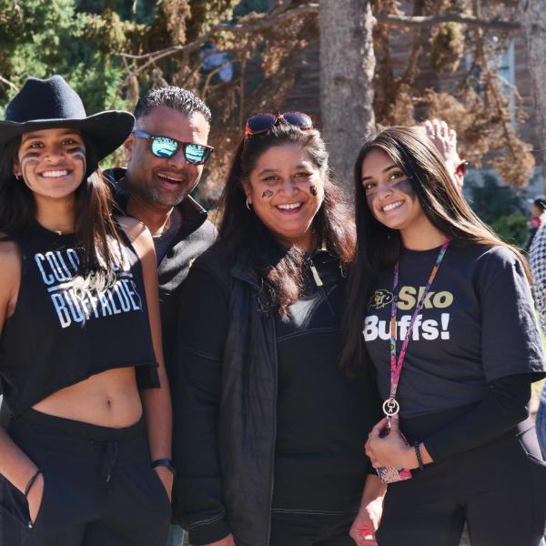 Family Weekend at CU Boulder on October 16, 2021. (Photo by Glenn Asakawa/University of Colorado)