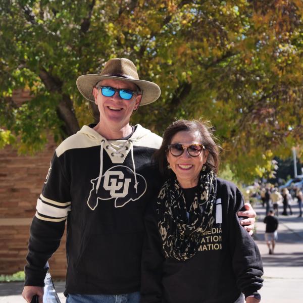 Family Weekend at CU Boulder on October 16, 2021. (Photo by Glenn Asakawa/University of Colorado)