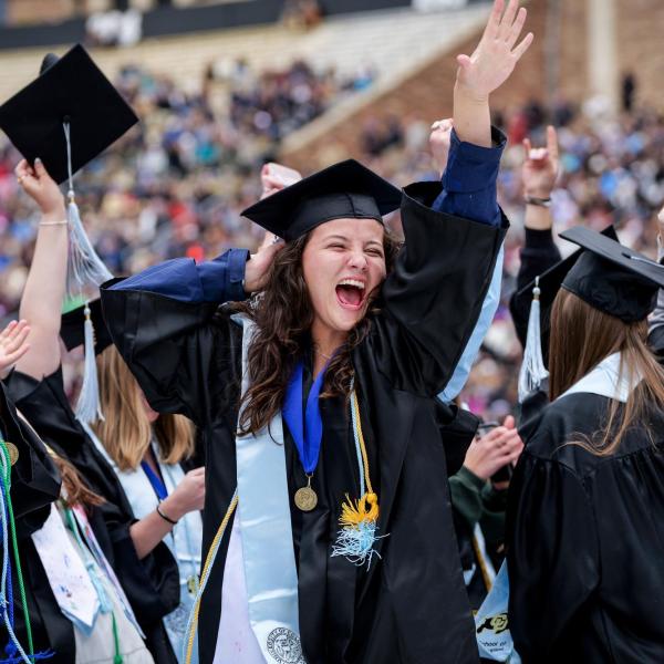 Graduates celebrate