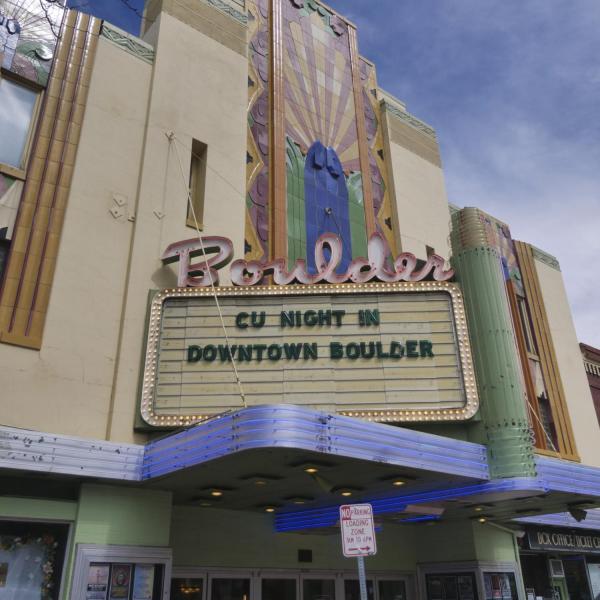 Boulder Theater entrance