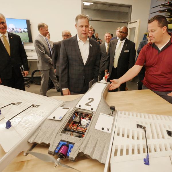 NASA Administrator explores future of aerospace engineering at new campus building