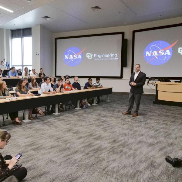 NASA Administrator explores future of aerospace engineering at new campus building