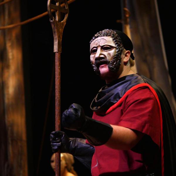 CU Theatre students perform Euripides' Hecuba, an ancient Greek play about loss and revenge. Photo by Patrick Campbell.