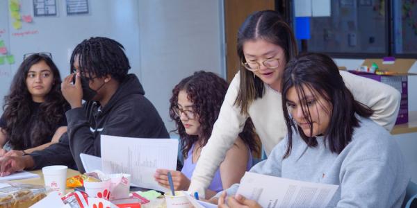 Centaurus students designing a new ethnic studies course