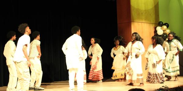 Performance at the African Royal Fashion Show