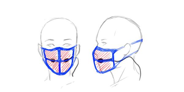 A mask/microphone solution for instructors designed by initiative participants Daedalus Muse for instructors at CU Boulder.